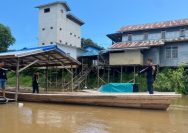 Seorang warga Desa Nanga Kayan, Edi, membantah tuduhan menjual BBM subsidi untuk PETI