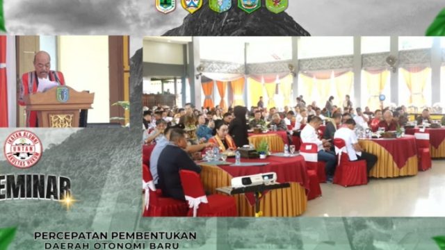 Kartiyus Ungkap Alasan Digelarnya Seminar Percepatan Pembentukan DOB Provinsi Kapuas Raya