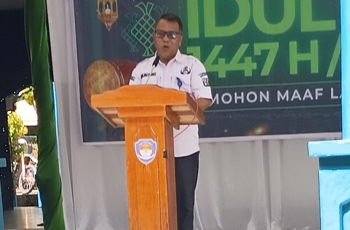 Halal Bihalal Diknasbud Sintang, Helmi Tekankan Kekompakan Bangun SDM Unggul