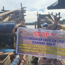 Kapolsek Belitang Hilir Klarifikasi Dugaan PETI di Desa Entabuk, Polisi Lakukan Patroli Langsung