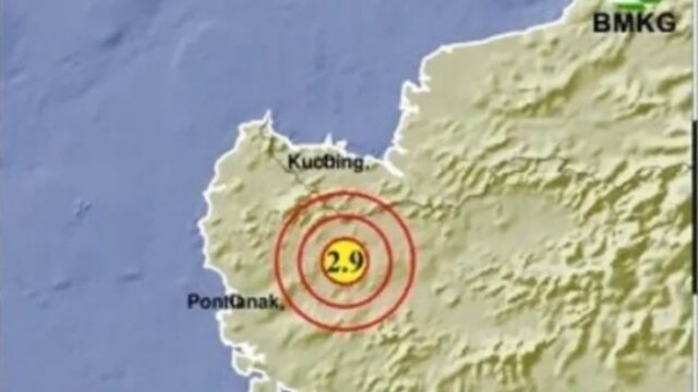 Gempa di Sanggau Kalimantan Barat