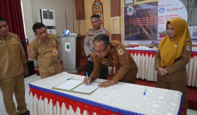 Pastikan SPMB Transparan, Pemkab Kapuas Hulu Teken Pakta Integritas 2026