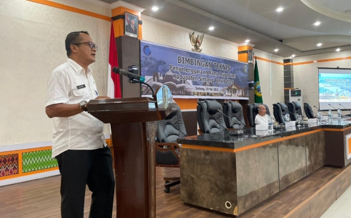 Sintang Targetkan Ribuan Data Rupabumi, Surveyor Desa Ikut Bimtek